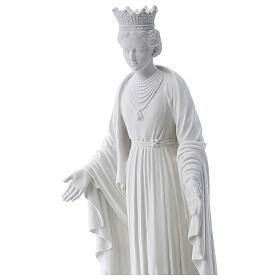 Virgen de la Pureza de mármol sintético 70 cm