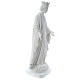 Statue Notre Dame de la pureté marbre reconstitué s5