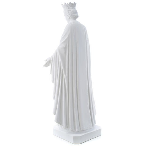 Madonna della purezza marmo sintetico 70 cm 4