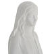 Statua Madonna Immacolata marmo sintetico bianco 40 cm s3