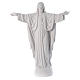 Statue, Christus, der Erlöser, 160 cm, Fiberglas, weiß s1