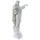 Christ the Redeemer in reconstituted Carrara Marble, 100 cm s4