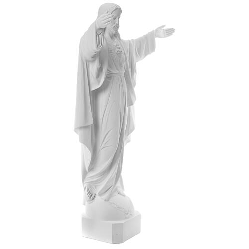 Cristo Redentore marmo 100 cm 5