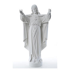 Christ the Redeemer statue in reconstituted Carrara Marble 40-60-80 cm