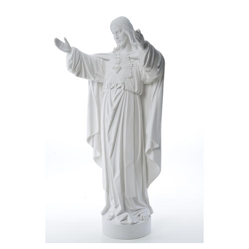 Christ the Redeemer statue in reconstituted Carrara Marble 40-60-80 cm 10