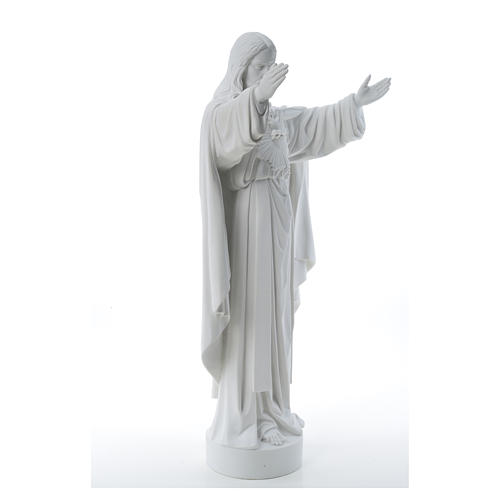 Christ the Redeemer statue in reconstituted Carrara Marble 40-60-80 cm 12