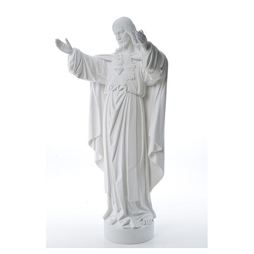 Christ the Redeemer statue in reconstituted Carrara Marble 40-60-80 cm 2