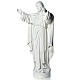 Christ the Redeemer statue in reconstituted Carrara Marble 40-60-80 cm s6