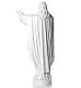 Christ the Redeemer statue in reconstituted Carrara Marble 40-60-80 cm s7
