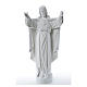 Christ the Redeemer statue in reconstituted Carrara Marble 40-60-80 cm s9