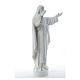 Cristo Redentore polvere di marmo 40-60-80 cm s12