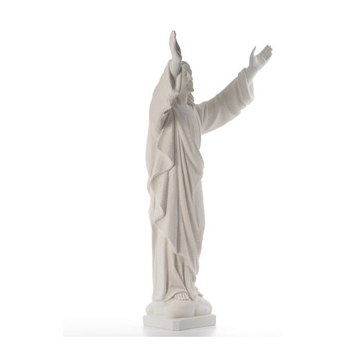 Statue extérieur Christ Rédempteur marbre 80-115 cm 8
