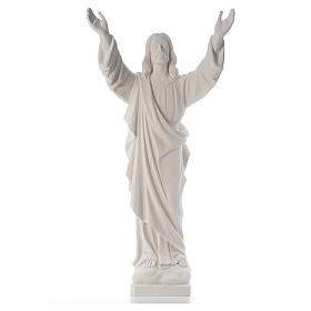 Chrystus Odkupiciel proszek marmurowy z Carrara 80-115 cm