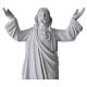 Christ the Redeemer statue in reconstituted Carrara Marble, 45cm s2