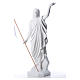 Risen Jesus statue in reconstituded Carrara marble, 100 cm s2