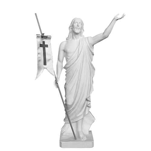 Risen Jesus, 85 cm Reconstituted Carrara Marble Statue 1