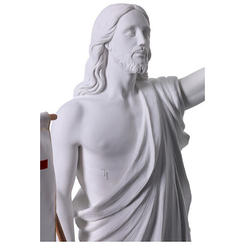Chrystus Zmartwychwstały marmur 85 cm 5