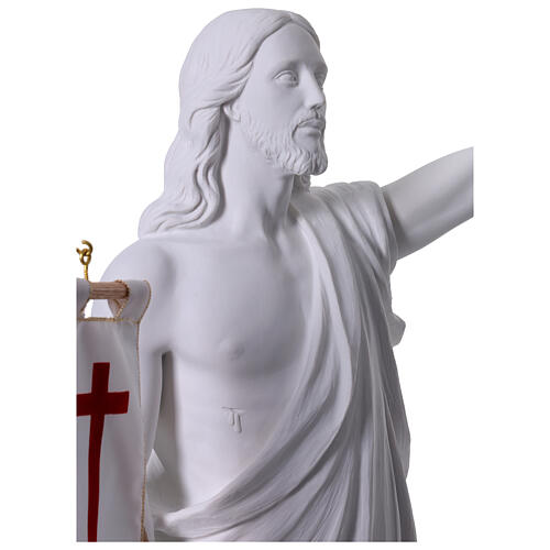 Chrystus Zmartwychwstały marmur 85 cm 8