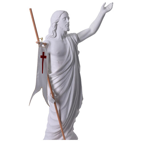 Chrystus Zmartwychwstały marmur 85 cm 9