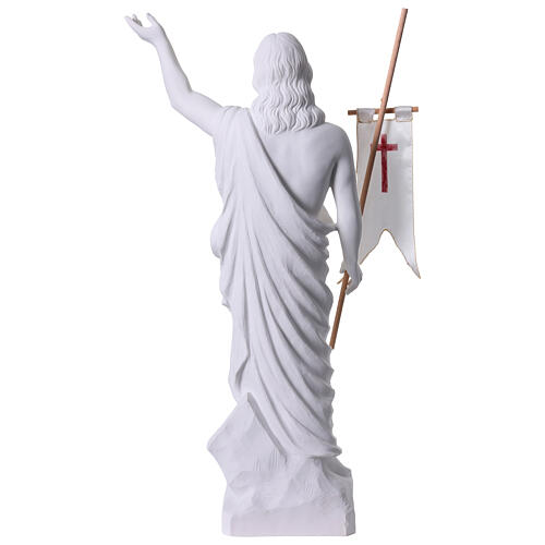 Chrystus Zmartwychwstały marmur 85 cm 12