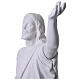 Risen Jesus, 85 cm Composite Carrara Marble Statue s2