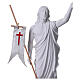 Risen Jesus, 85 cm Composite Carrara Marble Statue s3