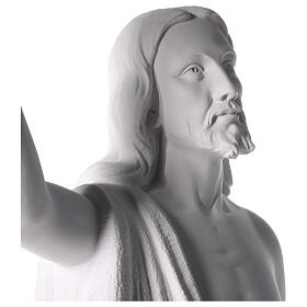 Cristo Redentor 90 cm pó de mármore