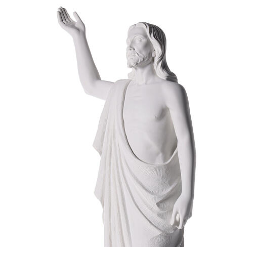 Cristo Redentor 90 cm pó de mármore 3