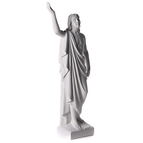 Cristo Redentor 90 cm pó de mármore 7
