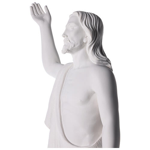 Cristo Redentor 90 cm pó de mármore 9
