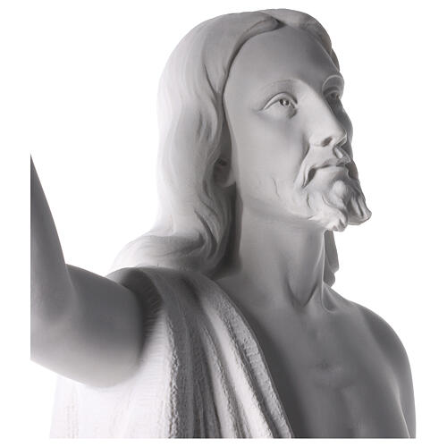 Christ the Redeemer, 90 cm reconstituted Carrara Marble Statue 2