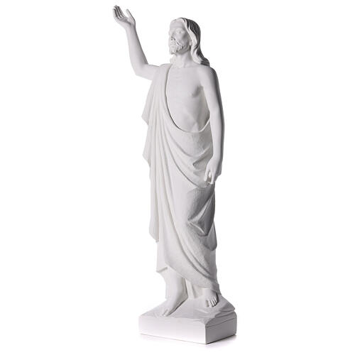 Christ the Redeemer, 90 cm reconstituted Carrara Marble Statue 5