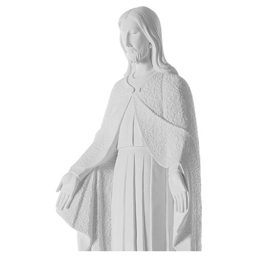 Odkupiciel proszek z marmuru biały 110cm 4