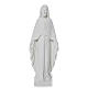 Sacro Cuore di Gesù 36 cm marmo bianco s1
