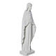 Sacro Cuore di Gesù 36 cm marmo bianco s2
