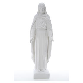 Sacro Cuore di Gesù 62 cm polvere di marmo