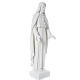 Holy Heart of Jesus, 62 cm Composite Carrara Marble Statue s11