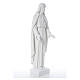 Holy Heart of Jesus, 62 cm Composite Carrara Marble Statue s12