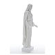 Holy Heart of Jesus, 62 cm Composite Carrara Marble Statue s20