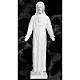 Sacro Cuore di Gesù polvere di marmo bianca 60-80 cm s1