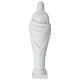 Cristo mano sul cuore marmo bianco 60-80 cm s6