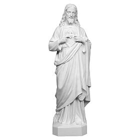 Sacré coeur de Jésus poudre de marbre 130 cm