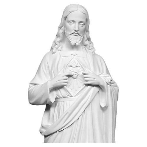 Najświętsze Serce Jezusa proszek marmurowy 130 cm 4