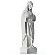 Marmorpulver Statue Heiliges Herz Jesu 30-40 cm s8