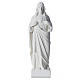 Holy Heart of Jesus in Reconstituted Marble 30-40 cm s1