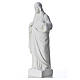 Sacro Cuore di Gesù marmo bianco 30-40 cm s6