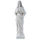 Statue Marmorpulver Heiliges Herz Jesu 80-100 cm s1