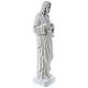 Statue Marmorpulver Heiliges Herz Jesu 80-100 cm s5