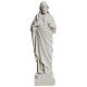 Statue Marmorguss Heiliges Herz Jesu 20-25 cm s1