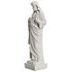 Statue Marmorguss Heiliges Herz Jesu 20-25 cm s3